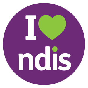 I love NDIS logo